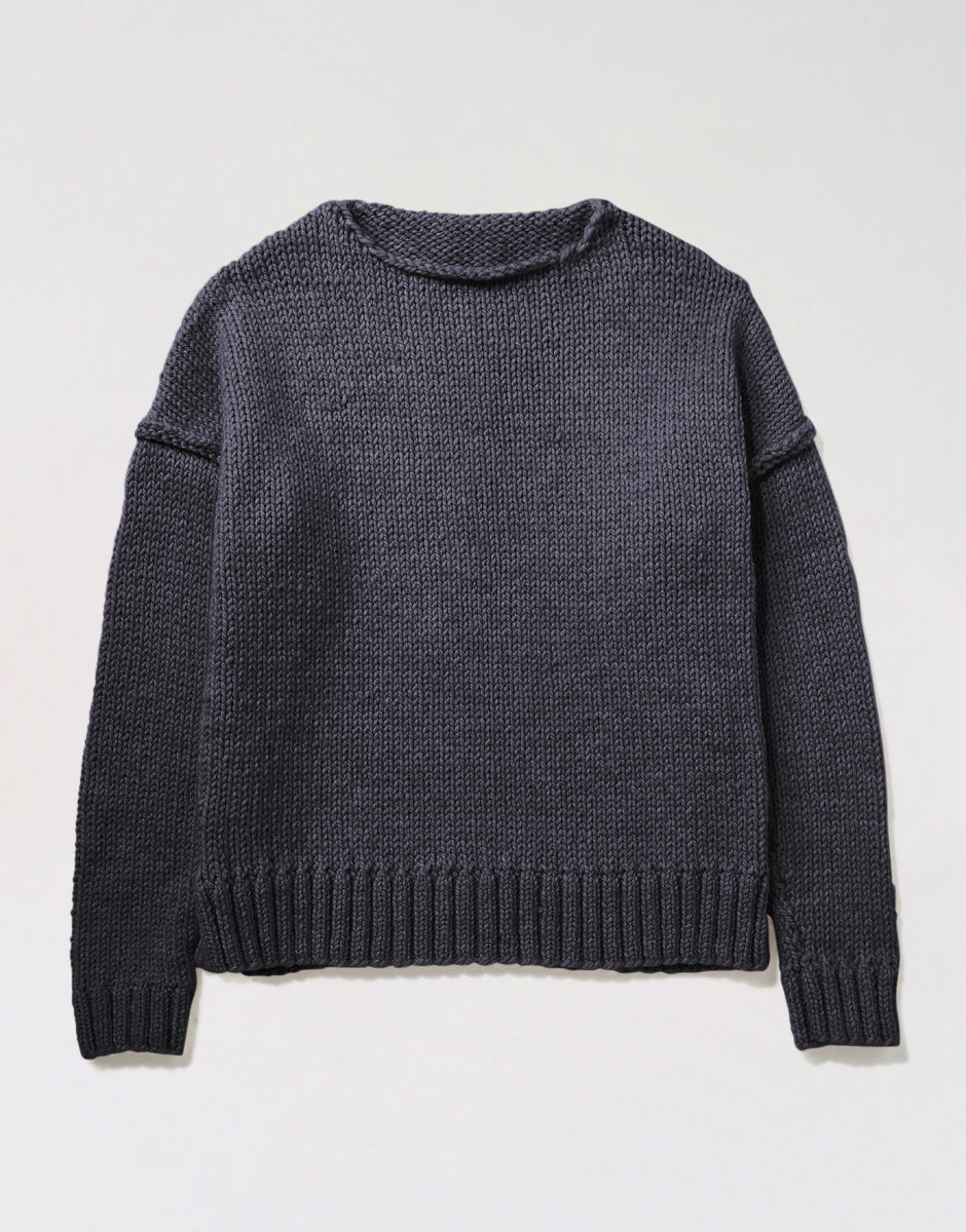 Boys Are Back Sweater Tweed Grey