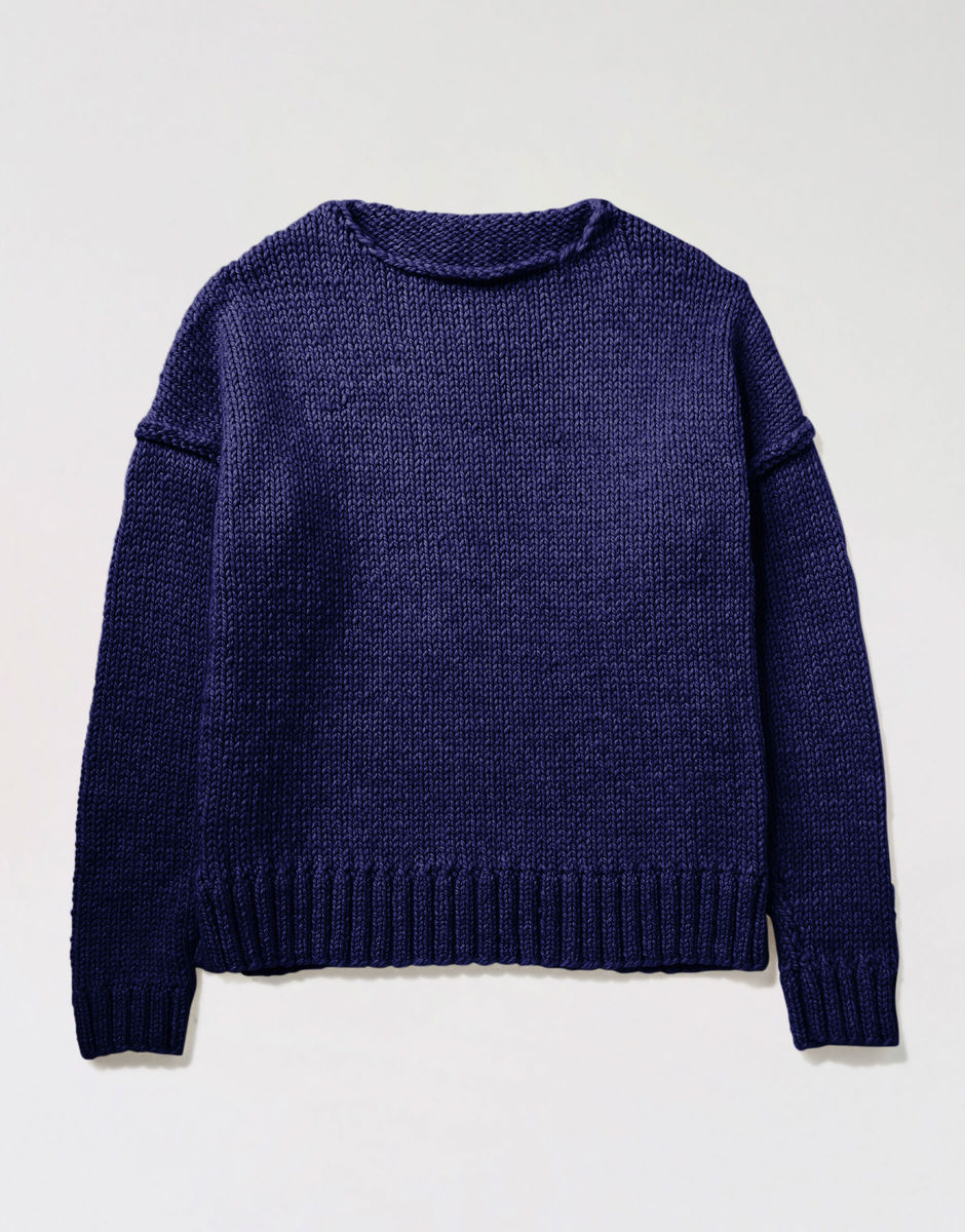 Boys Are Back Sweater Midnight Blue