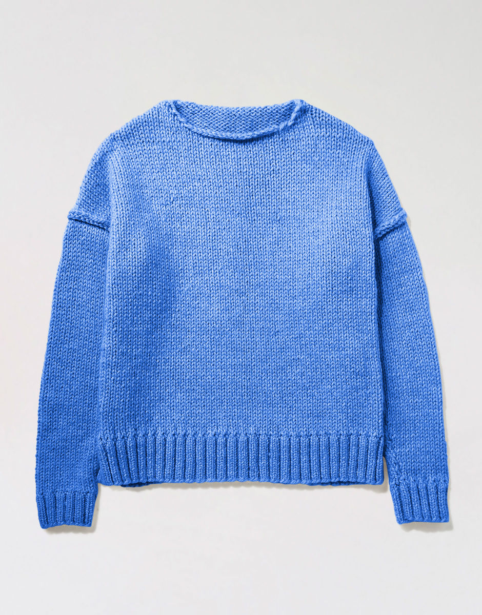 Boys Are Back Sweater Cornflower Blue