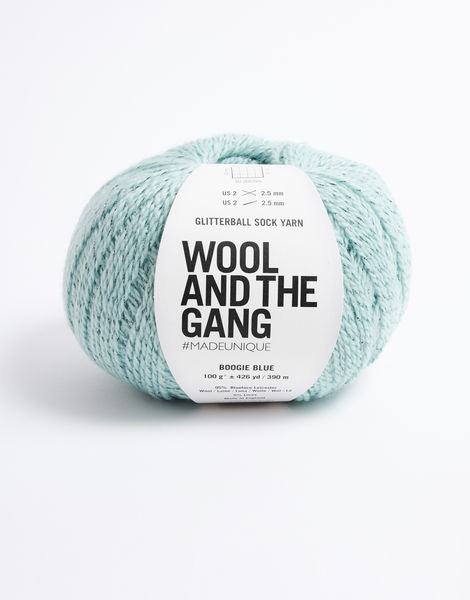 Glitterball Yarn Boogie Blue
