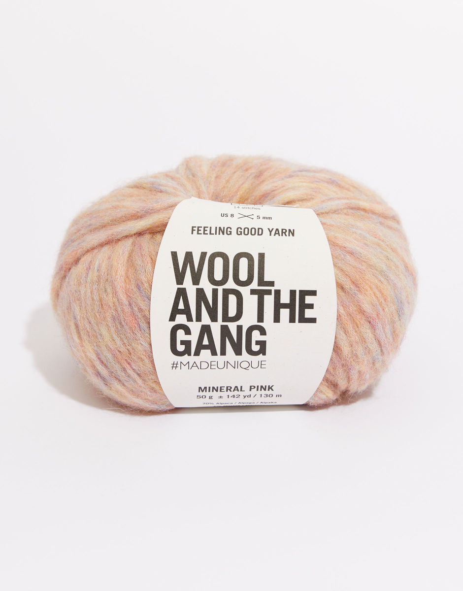 Feeling Good Yarn Mineral Pink