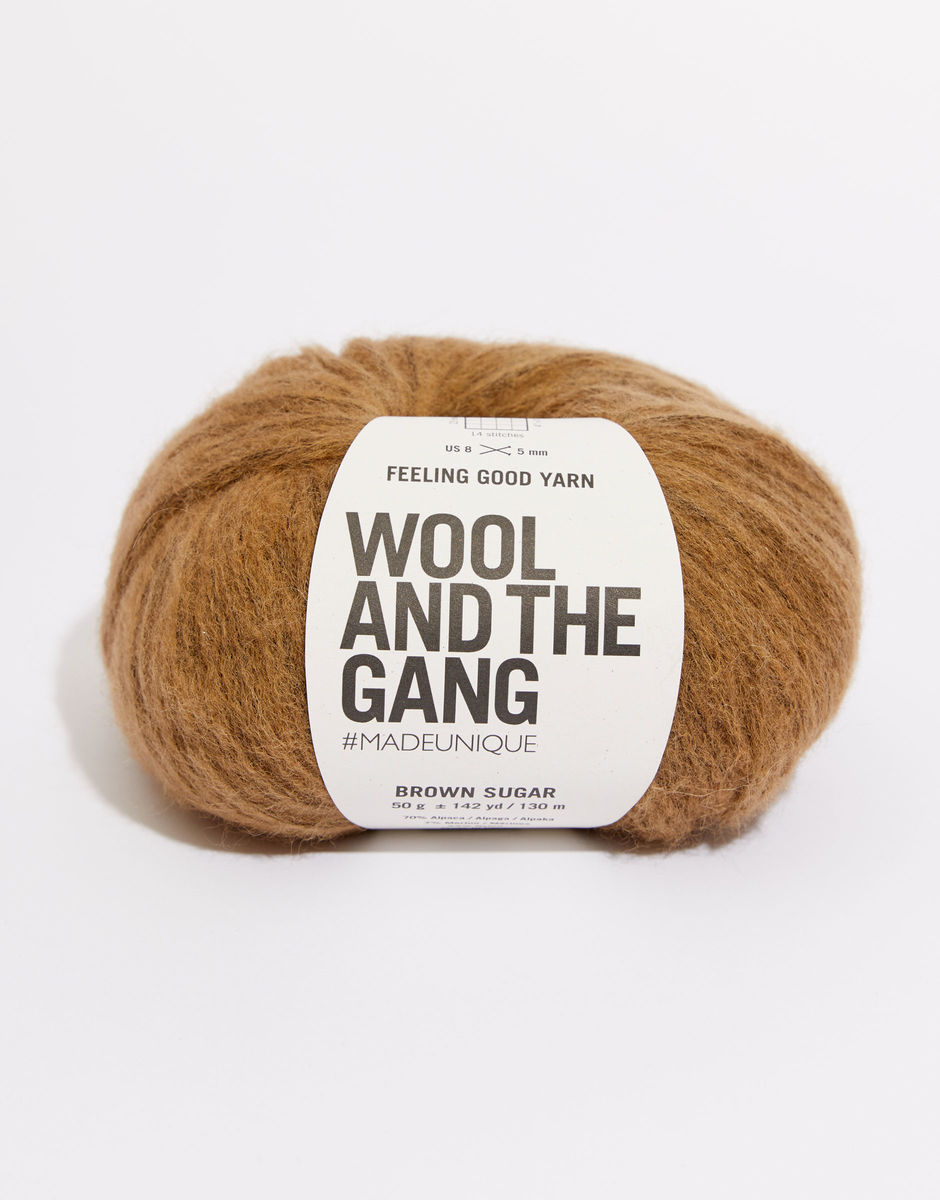 Feeling Good Yarn Brown Sugar