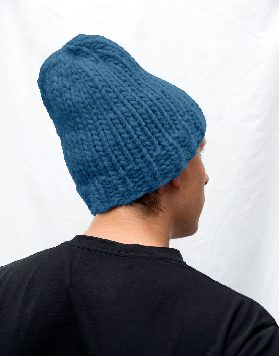 Hygge Mütze Dusty Denim