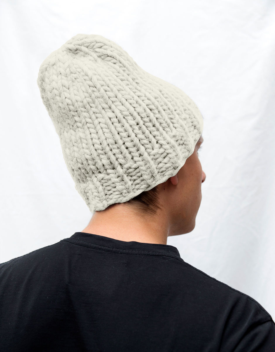 Hygge Mütze Ivory White