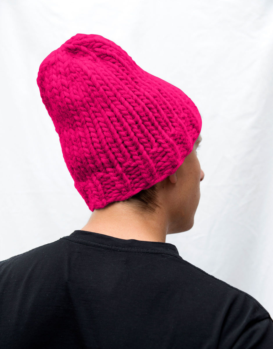 Hygge Mütze Hot Punk Pink