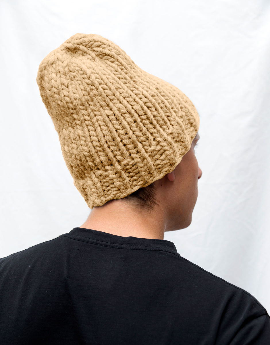 Hygge Mütze Blonde Beige