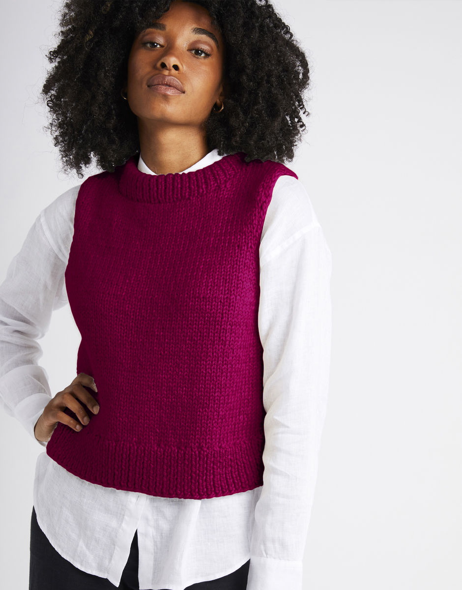 Monet Tank Margaux Red