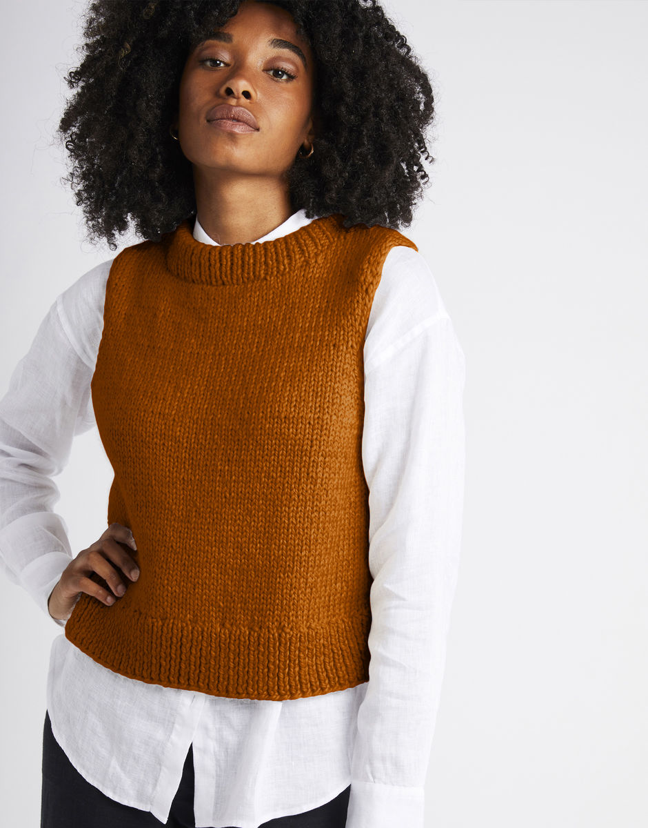 Monet Tank Chestnut Brown