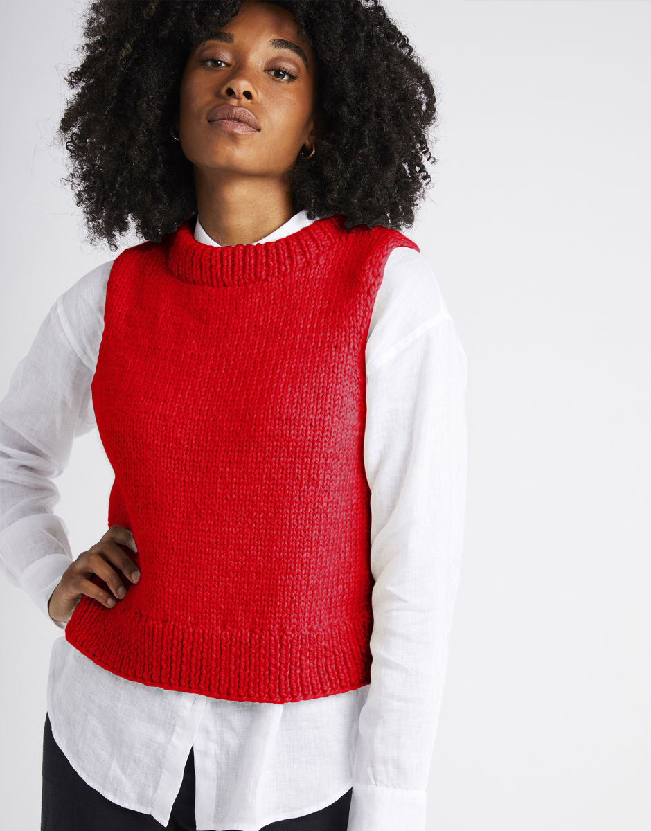 Monet Tank True Blood Red