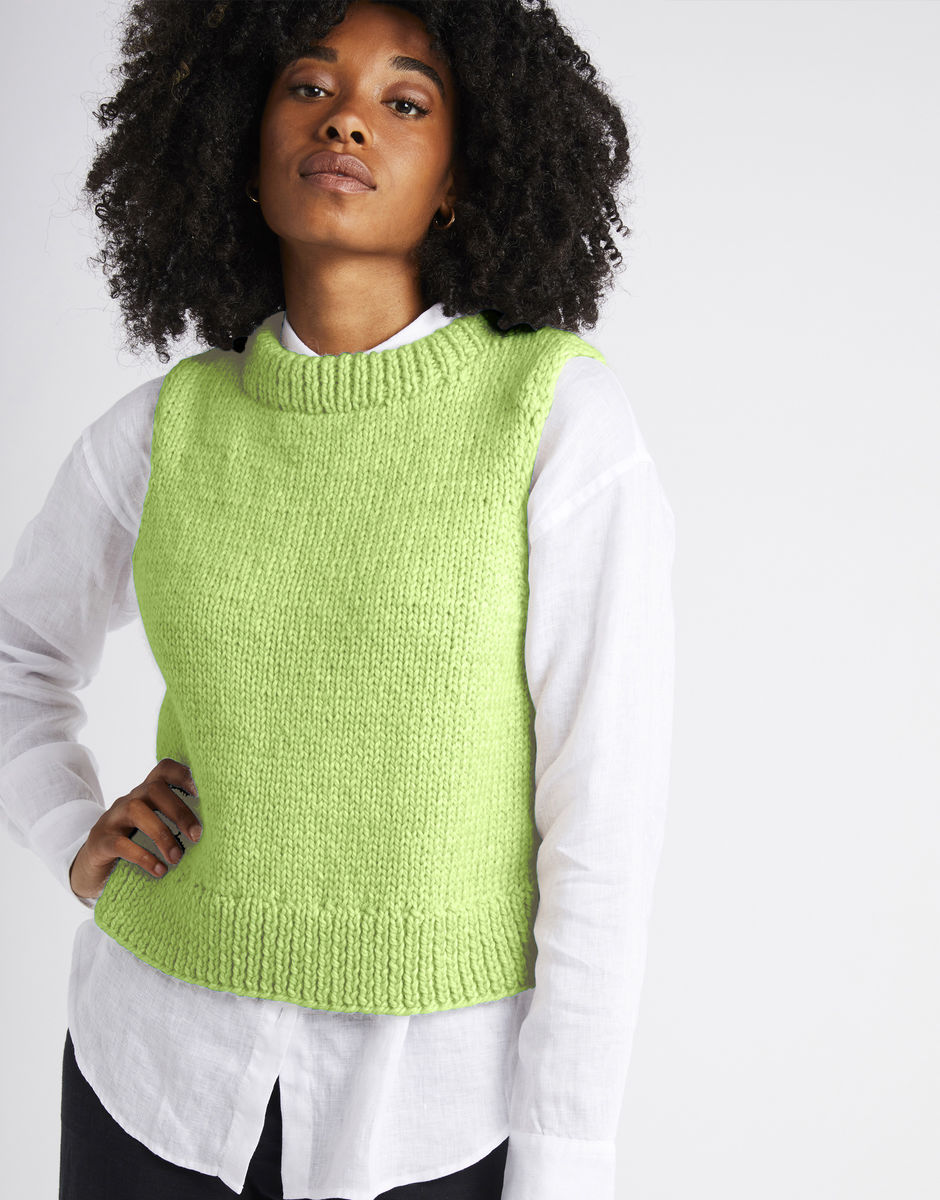 Monet Tank Lime Sorbet