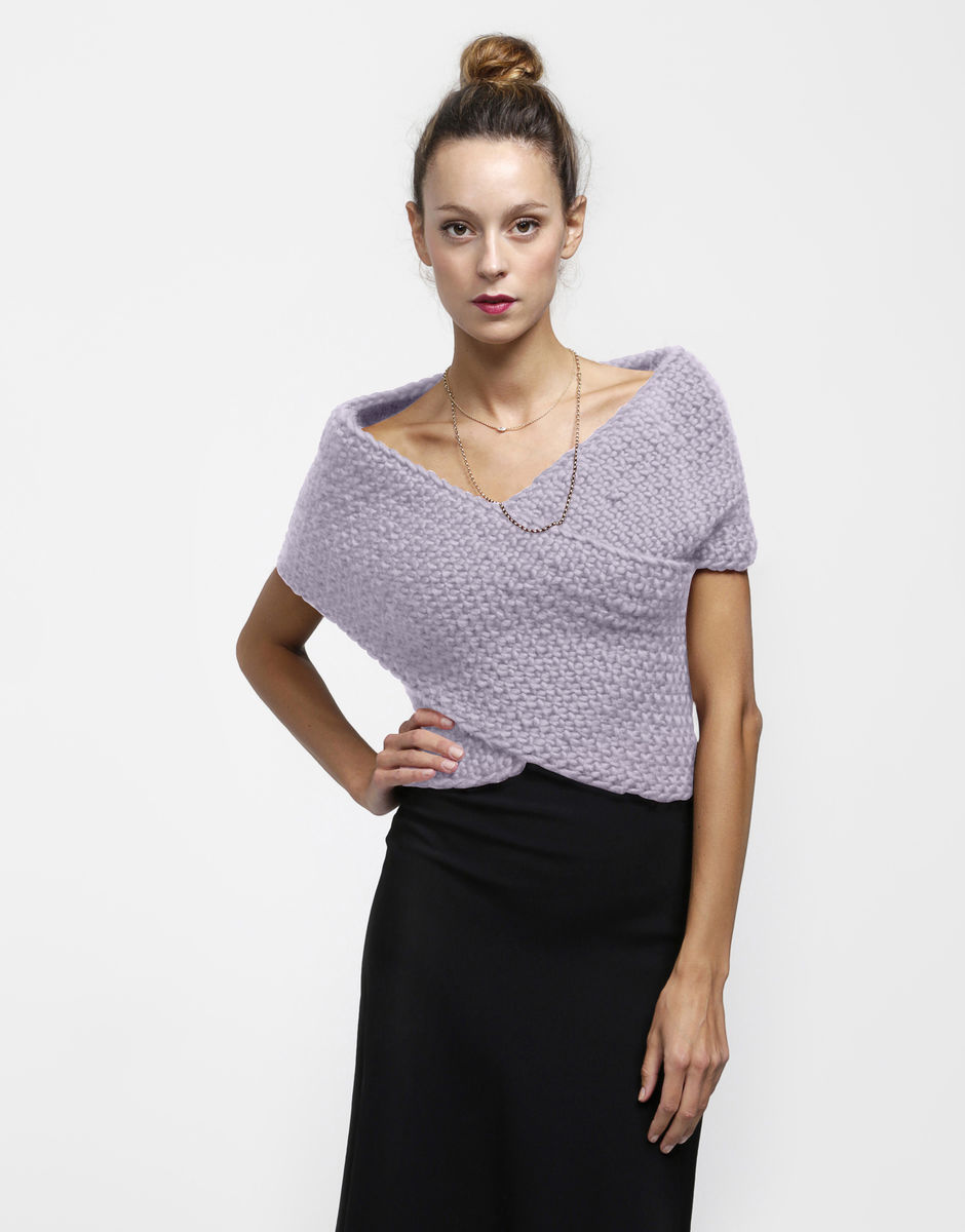 Cross My Heart Wrap Lilac Powder