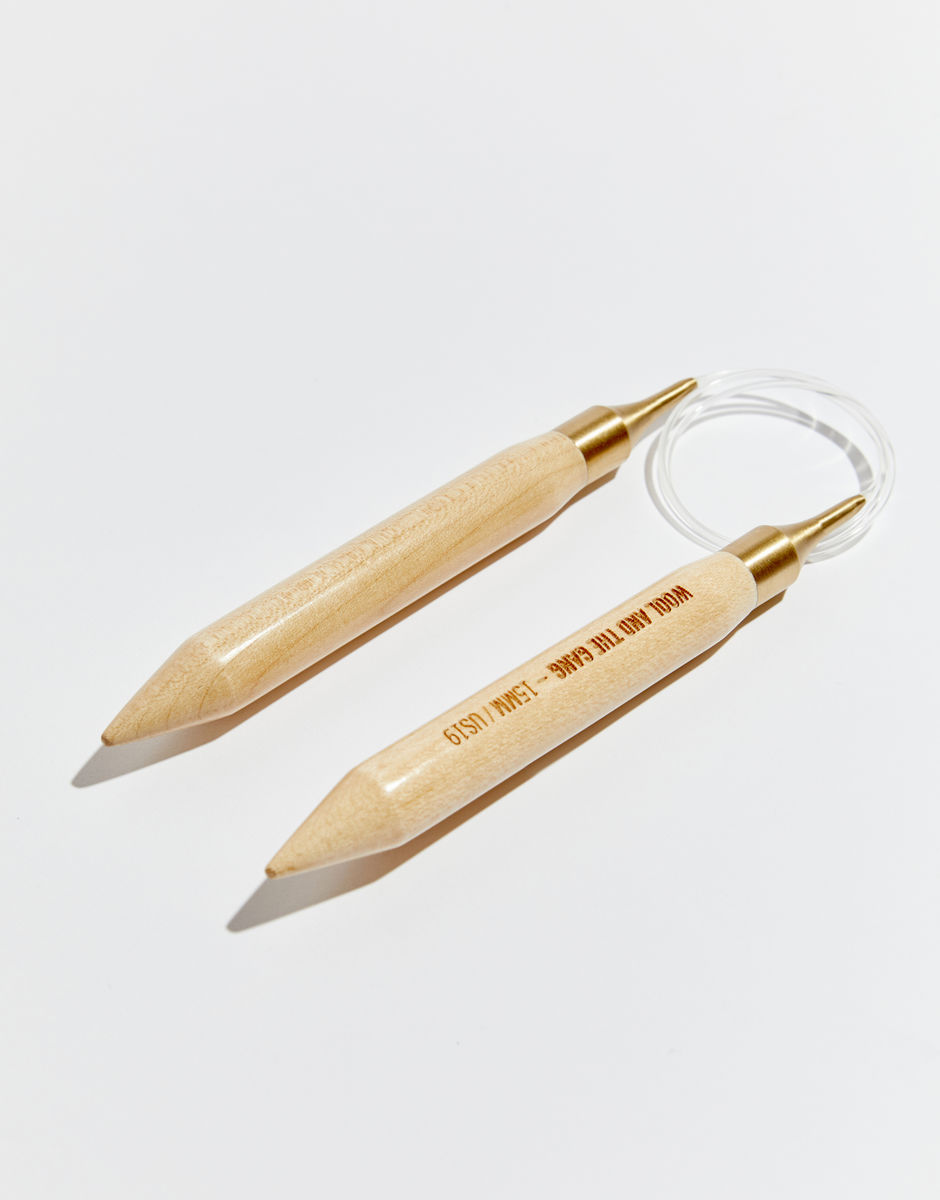 Aiguilles Circulaires Maplewood 15mm, longueur 100cm