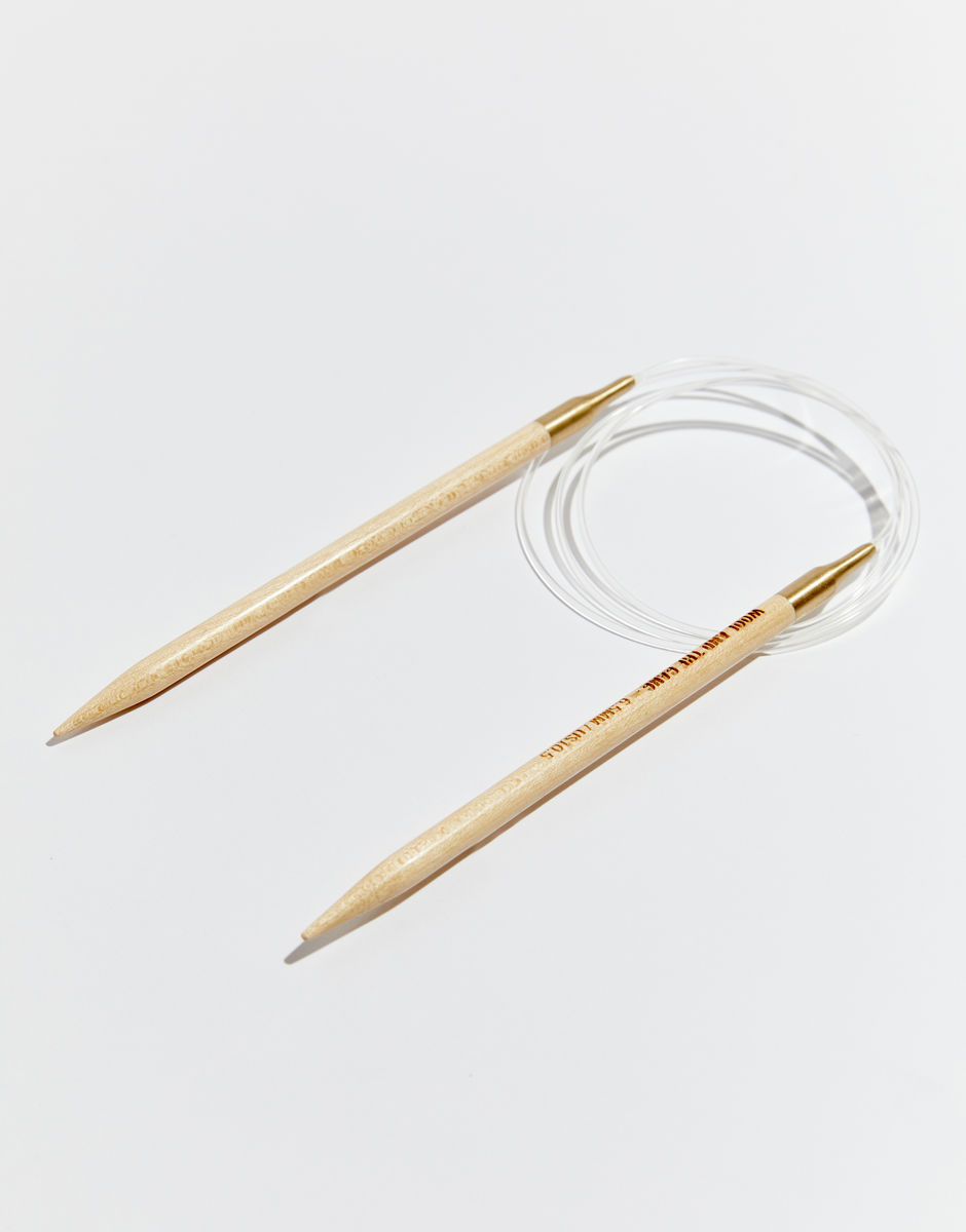 Aiguilles Circulaires Maplewood 6.5mm, longueur 100cm