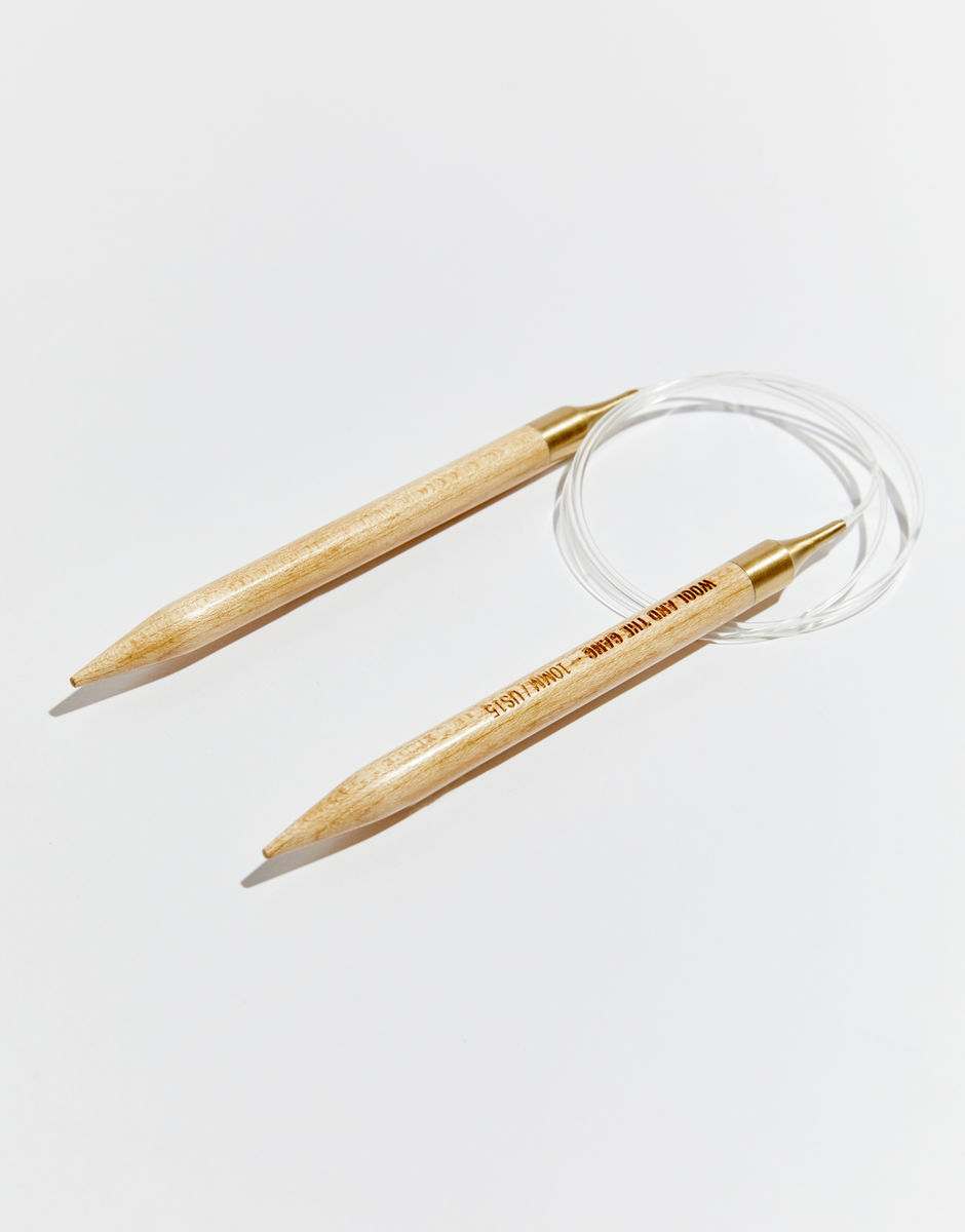 Aiguilles Circulaires 10mm, longueur 100cm Maplewood