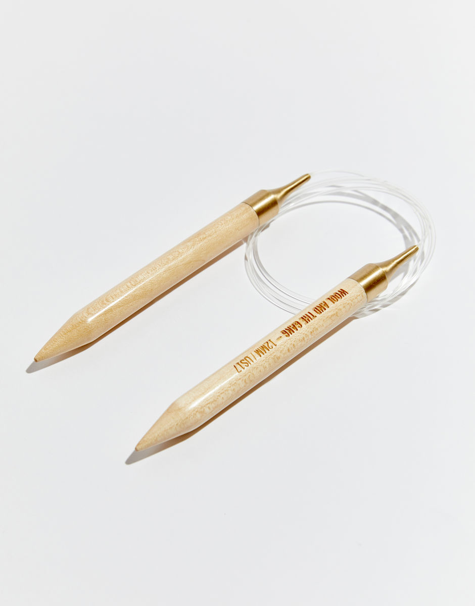 Aiguilles Circulaires Maplewood 12mm, longueur 60cm