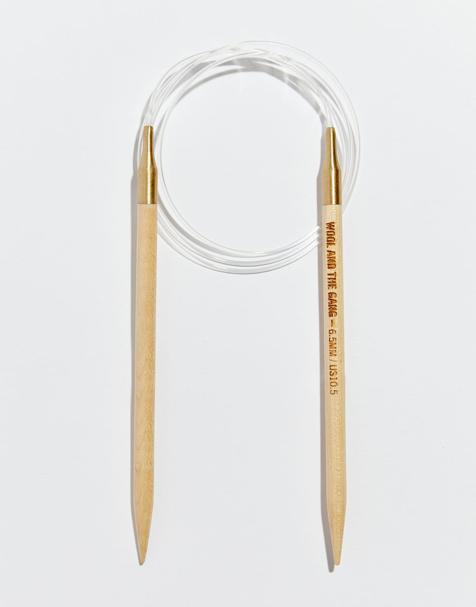 Aiguilles Circulaires Maplewood 6.5mm, longueur 100cm