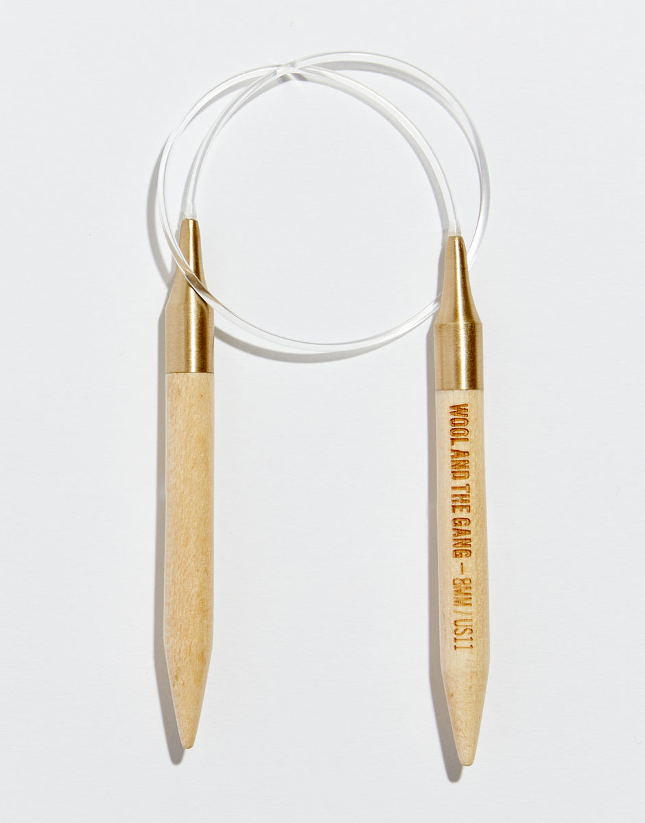 Aiguilles Circulaires Maplewood 8mm, longueur 40cm