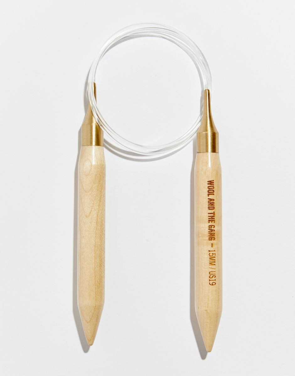Aiguilles Circulaires Maplewood 15mm, longueur 100cm