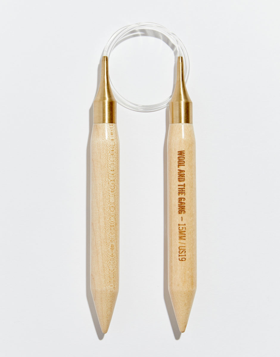 Aiguilles Circulaires Maplewood 15mm, longueur 60cm