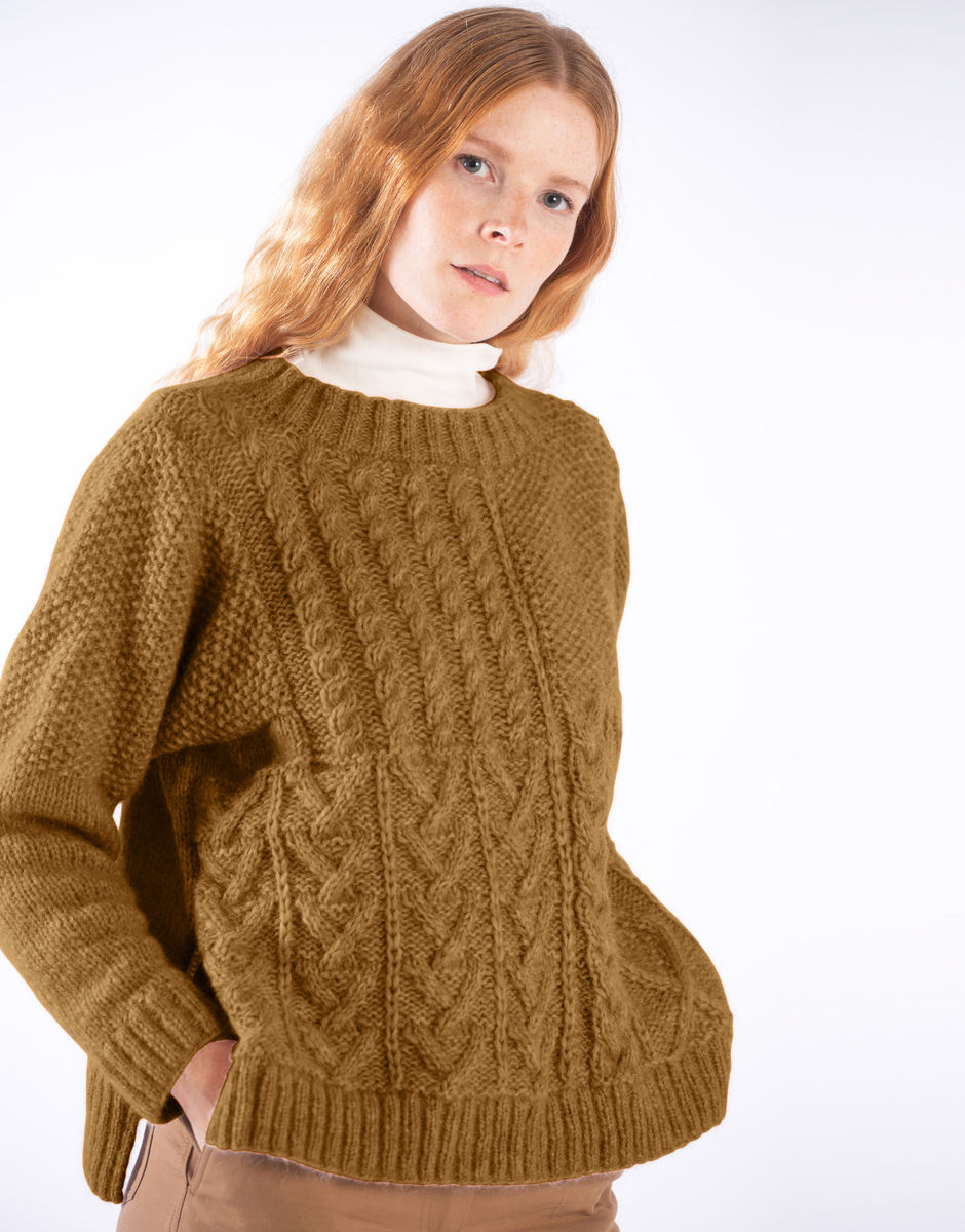 Alba Sweater Bronzed Olive