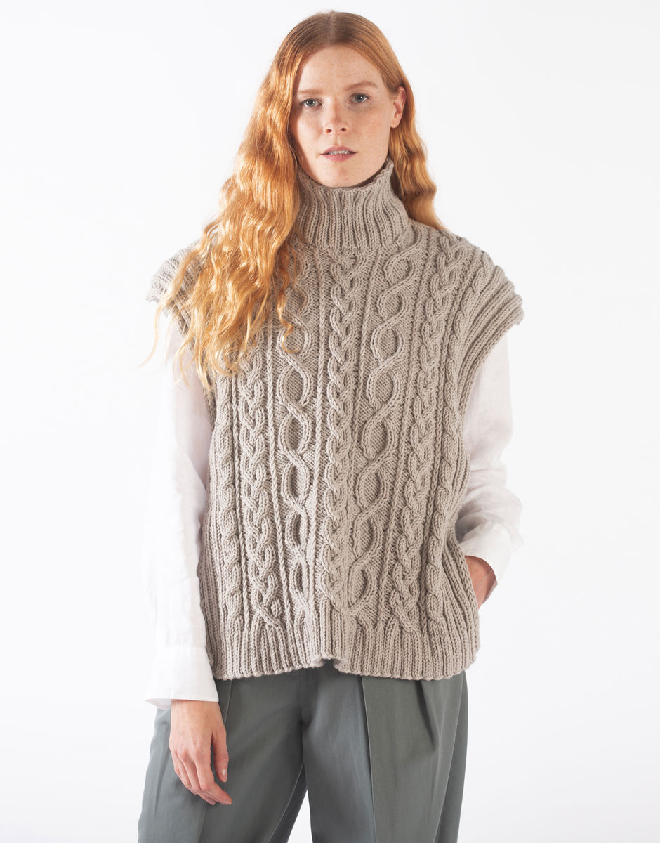 Gilet Carlota Moondust Grey