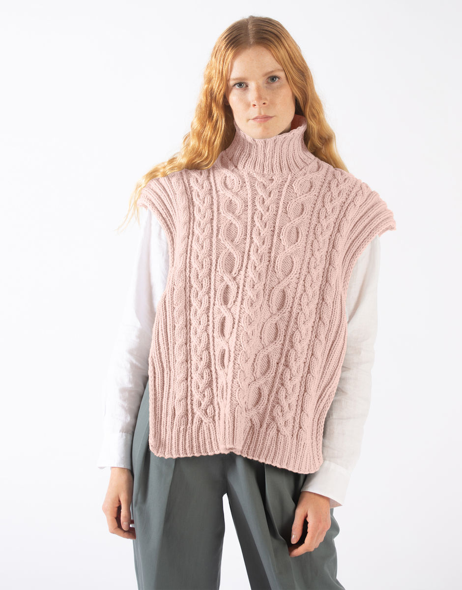 Gilet Carlota Cameo Rose
