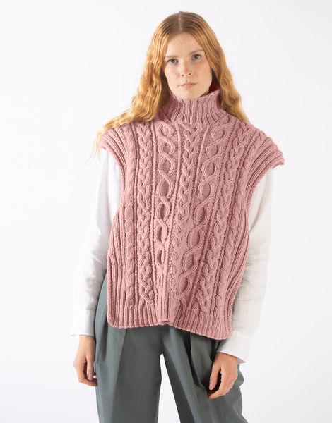 Carlota Vest Pink Blush