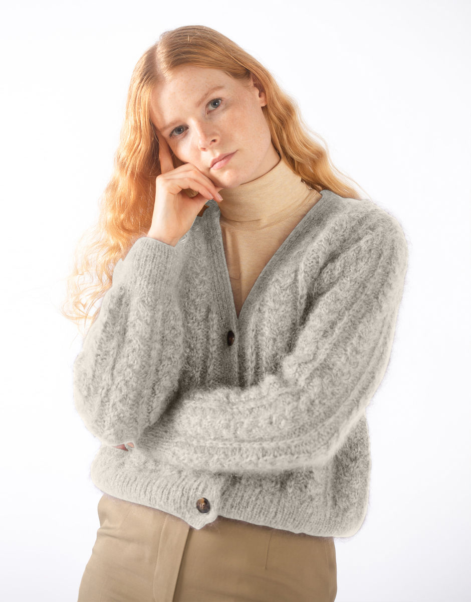 Margo Cardigan Winter White