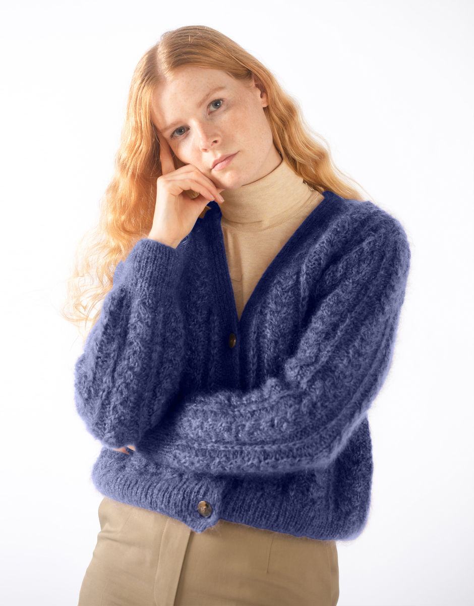 Margo Cardigan Midnight Blue