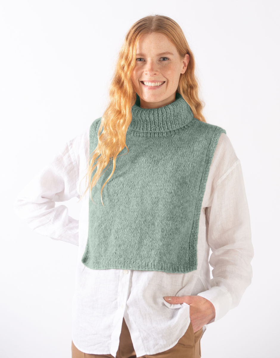 Arles Top Eucalyptus Green