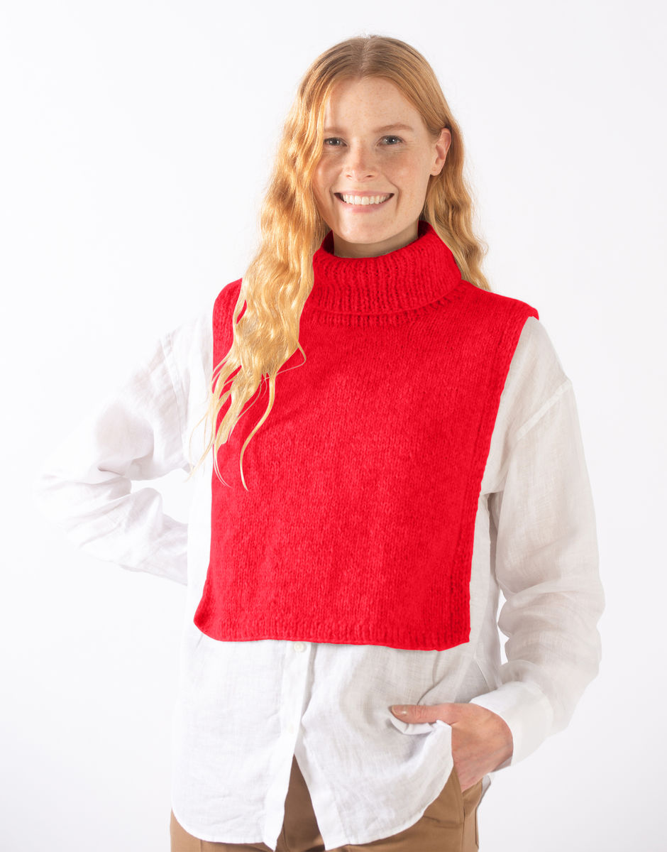 Arles Top Margaux Red
