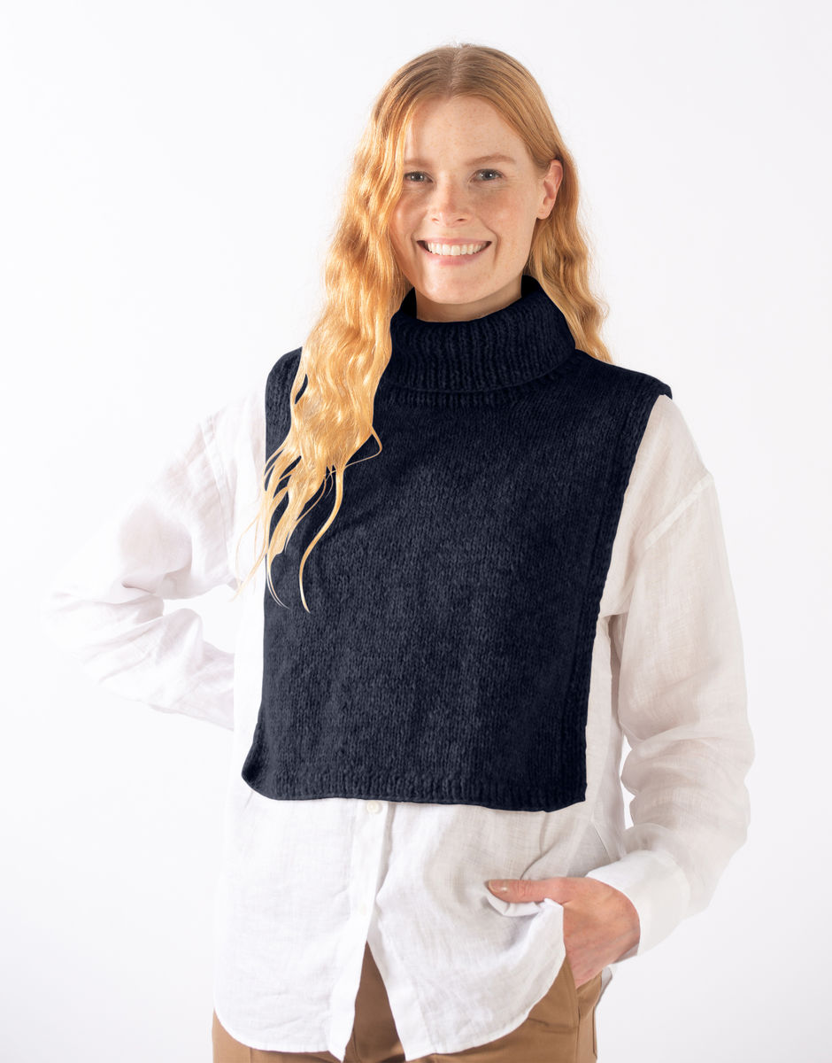 Arles Top Midnight Blue