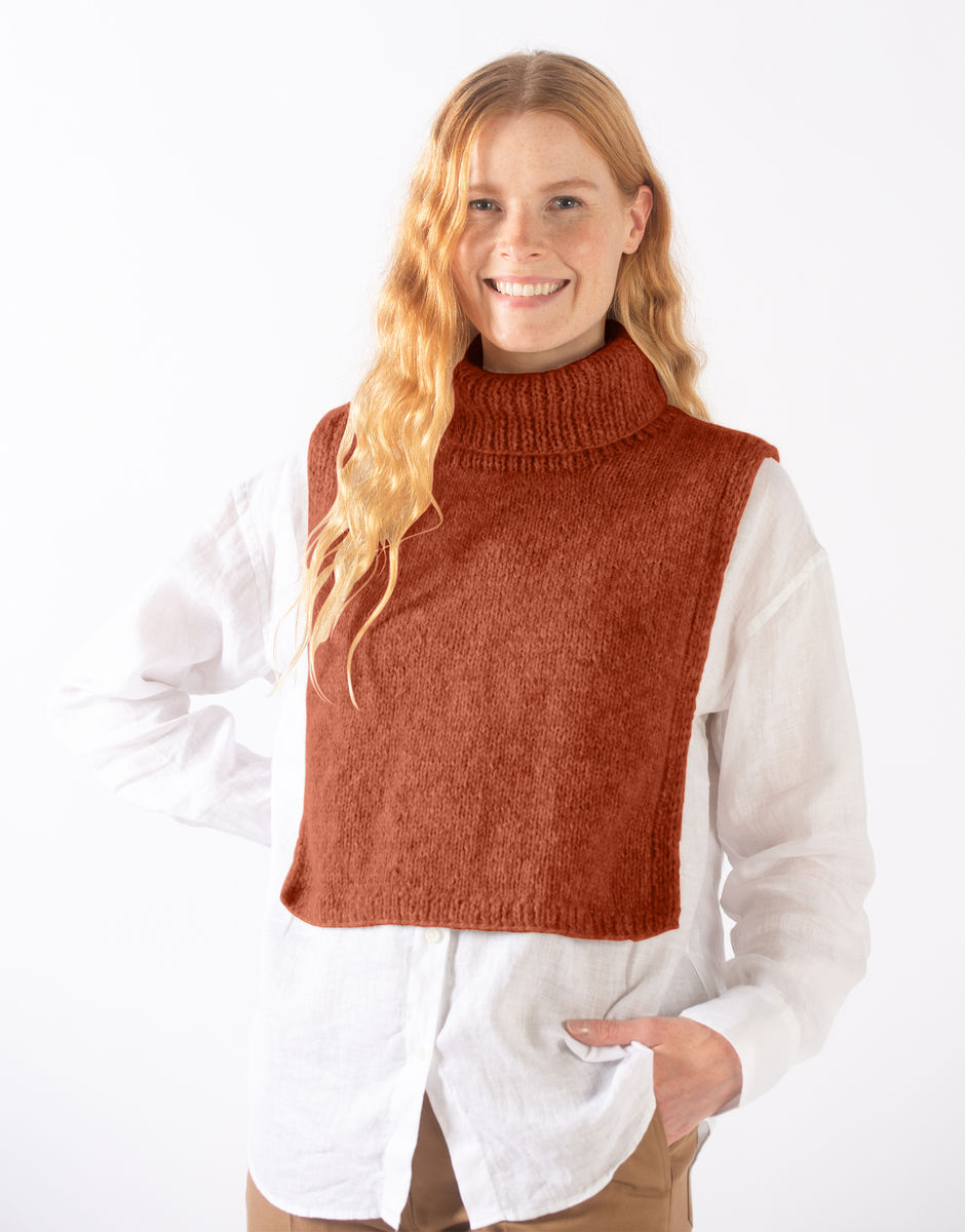 Arles Top Terracotta Blush