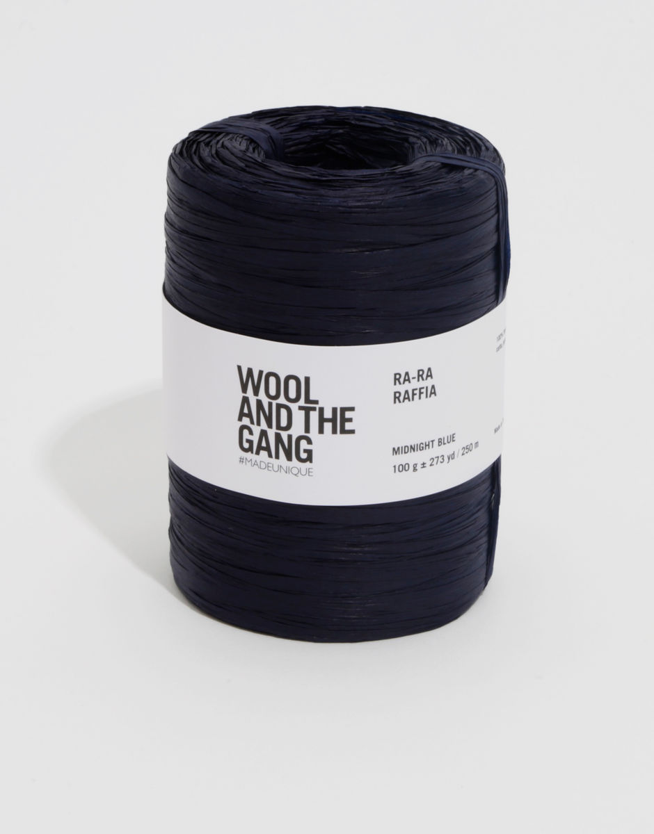 Ra-Ra Raffia Midnight Blue