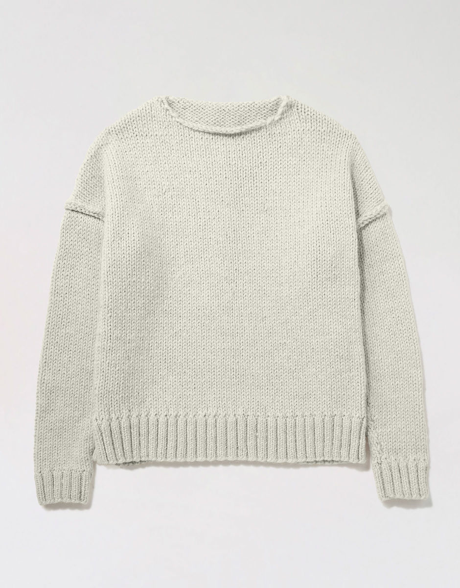 Boys Are Back Sweater Ivory White