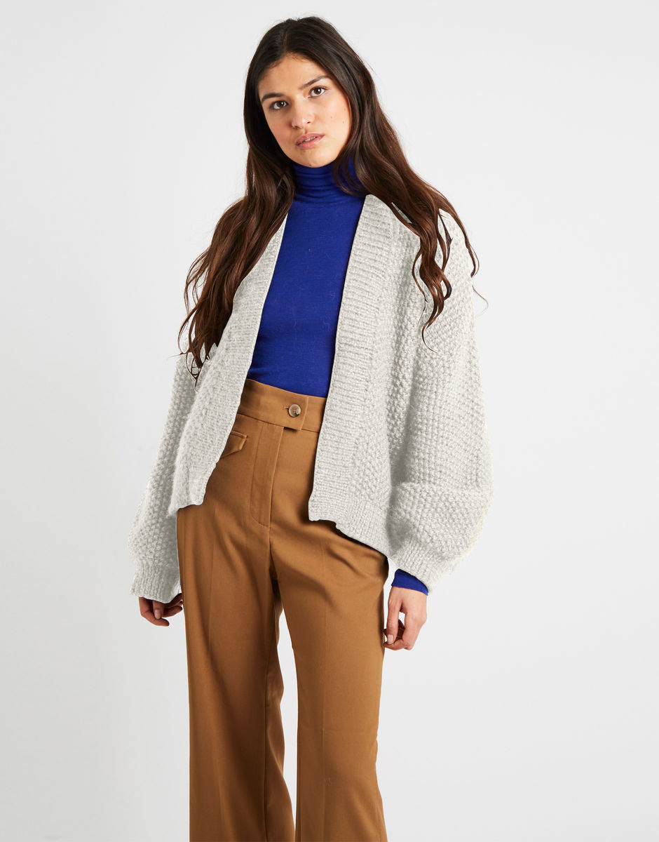 Grace Cardigan Ivory White