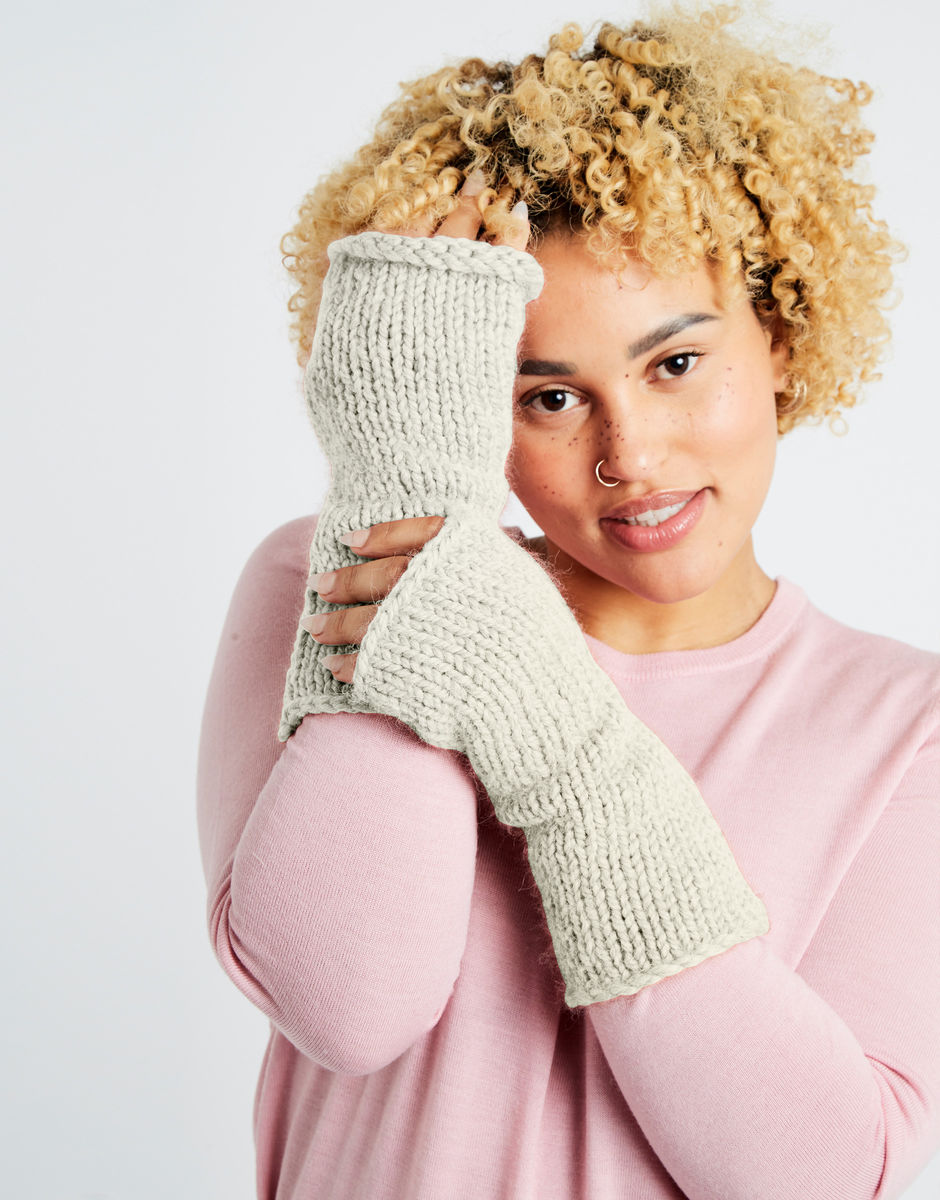 Kate Mittens Ivory White