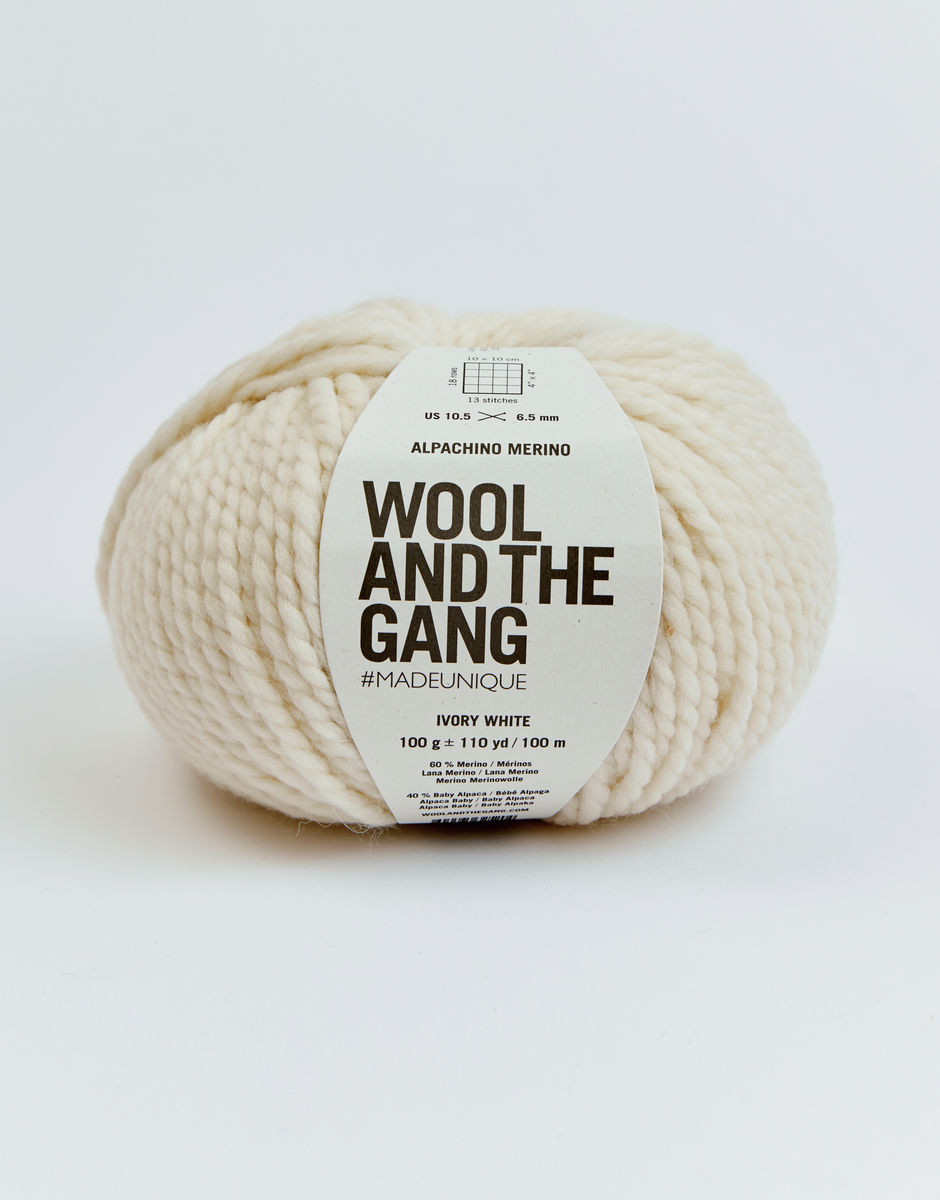 Alpachino Merino Ivory White