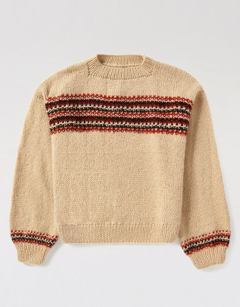 Little Lies Sweater Blonde Beige