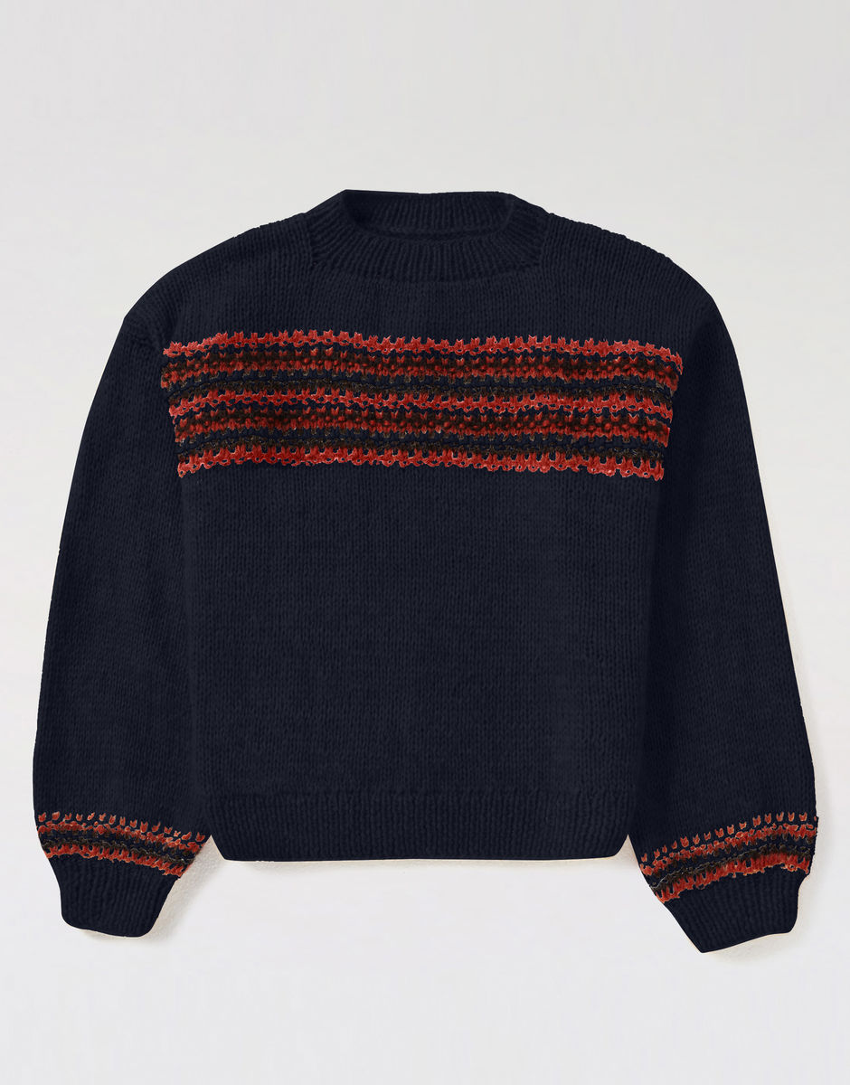 Little Lies Sweater Midnight Blue