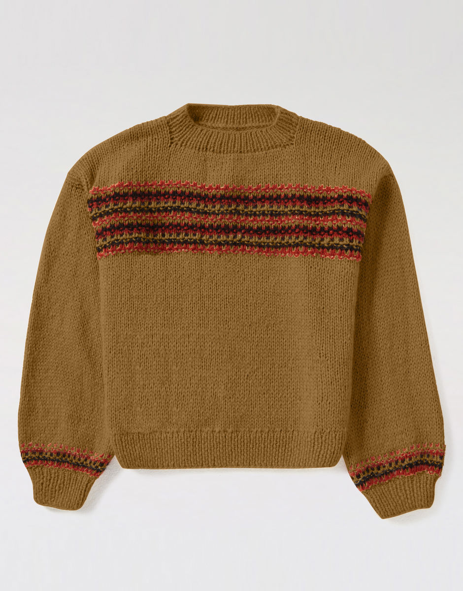 Little Lies Sweater Bronzed Olive