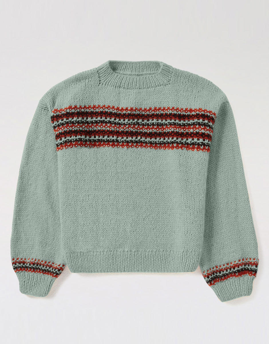 Little Lies Sweater Eucalyptus Green