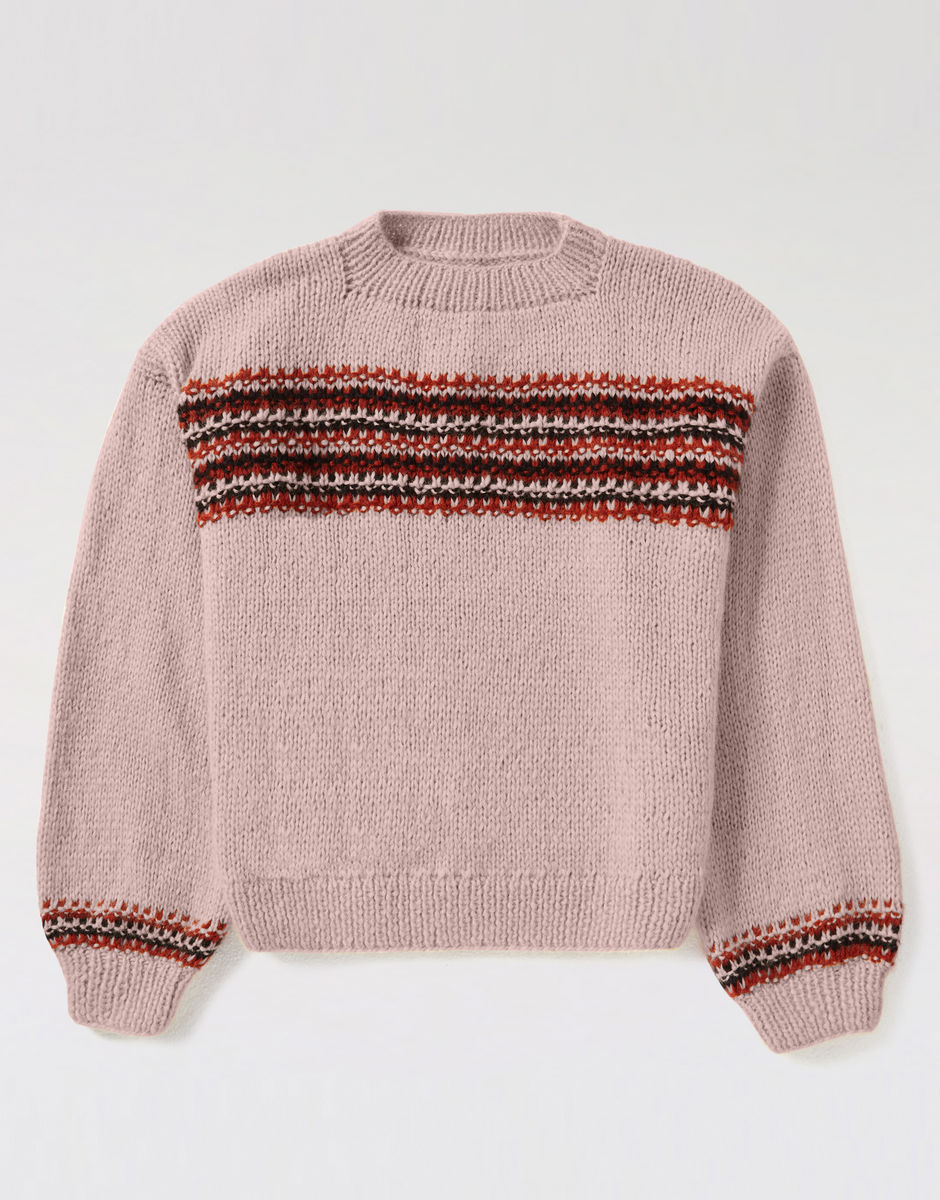 Little Lies Sweater Mellow Mauve