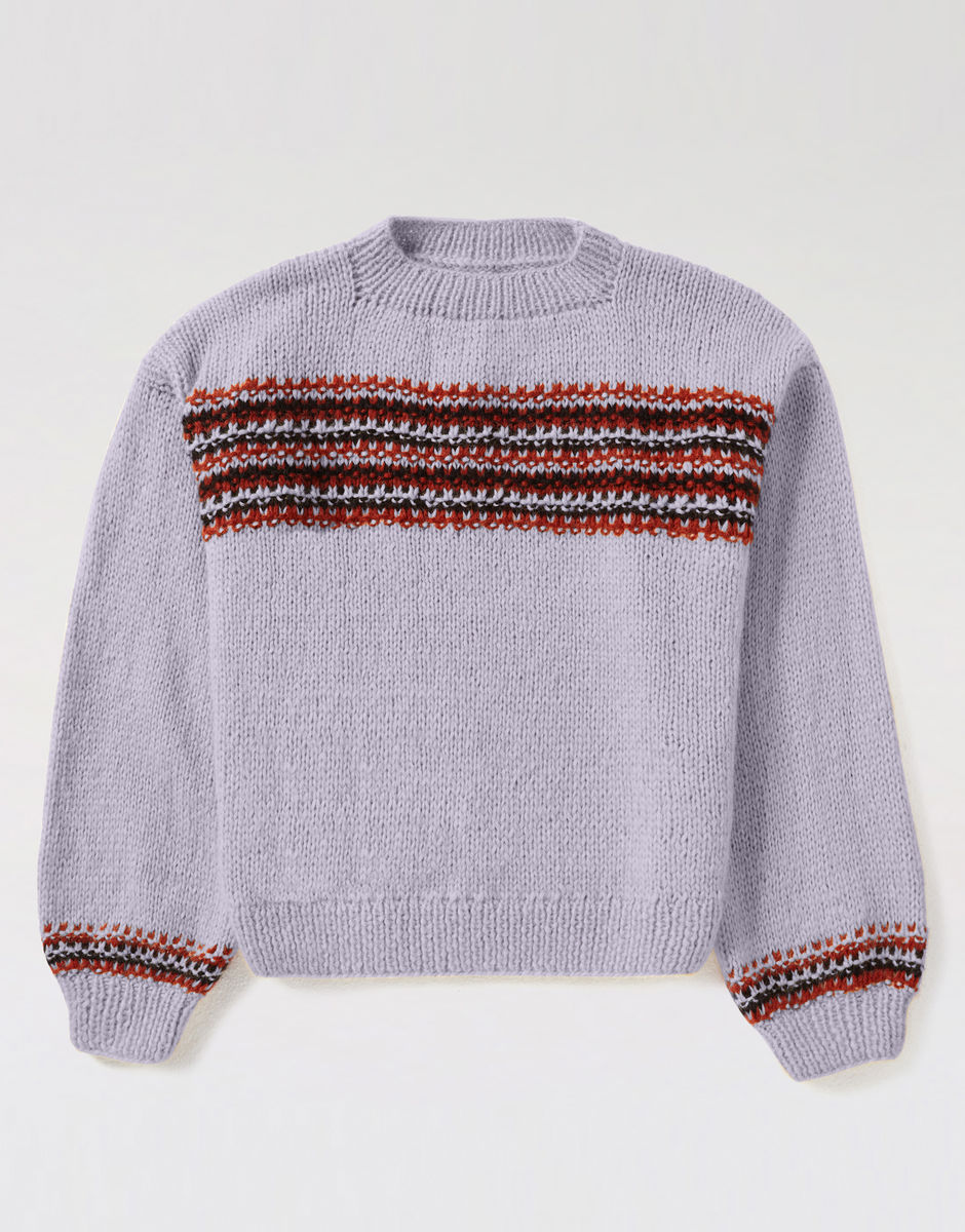 Little Lies Sweater Lilac Powder