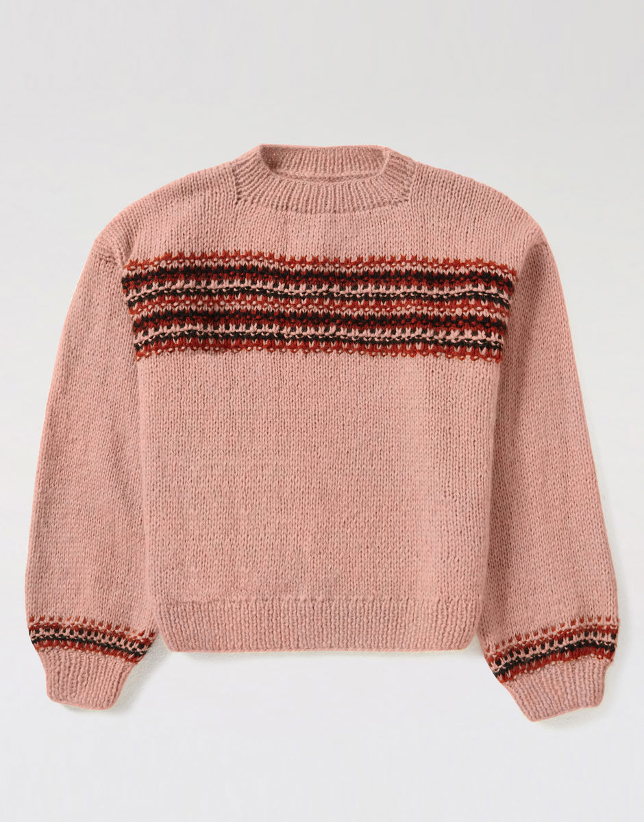 Little Lies Sweater Mineral Pink