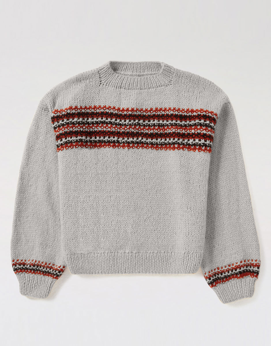Little Lies Sweater Rocky Grey