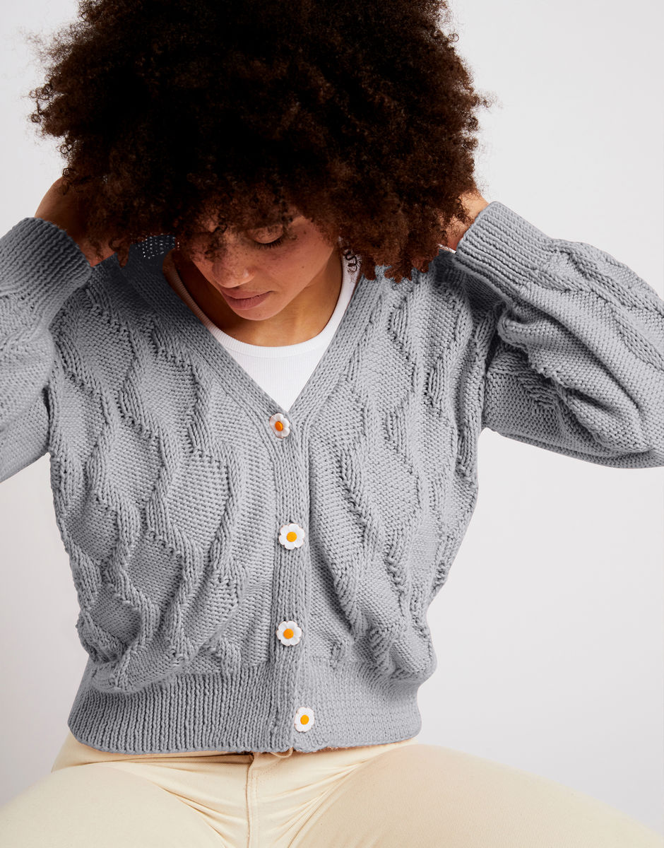 Sophia Cardigan Jog Grey