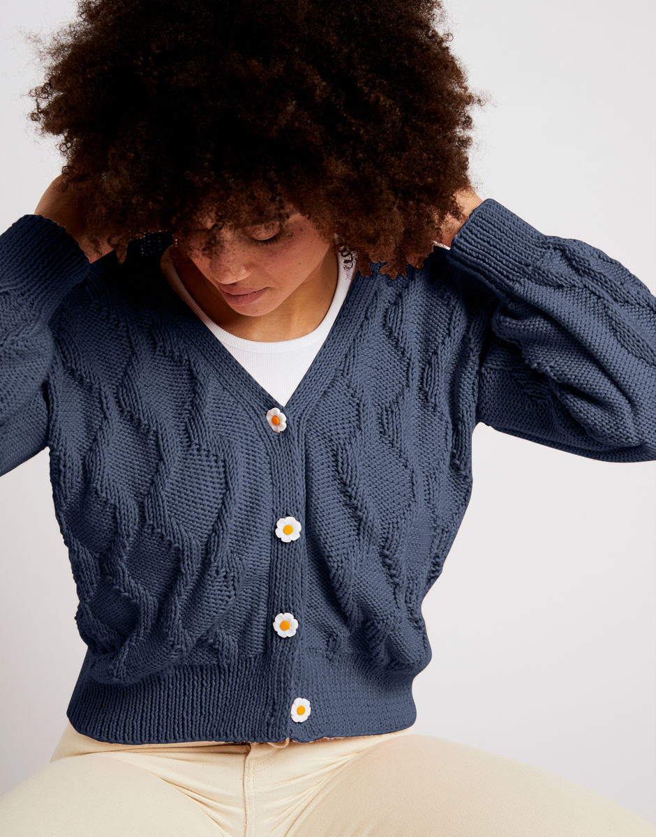 Sophia Cardigan Eagle Grey