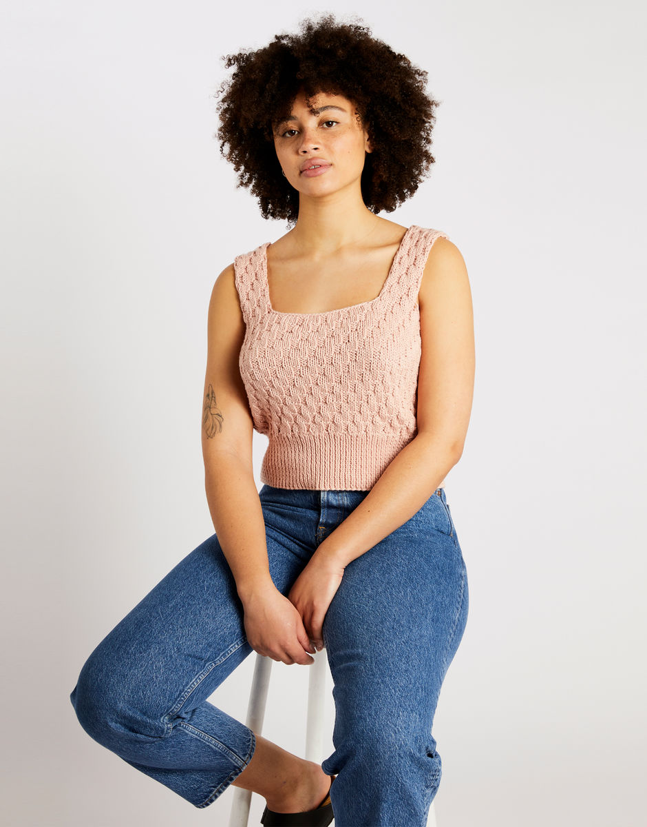 Shine Top Cameo Rose