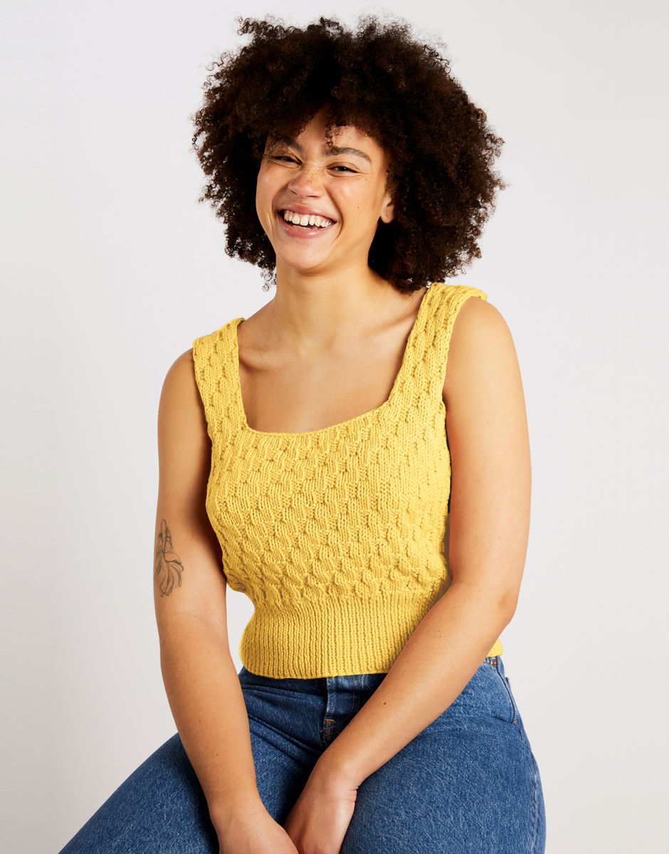 Shine Top Chalk Yellow